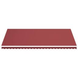 Berkfield Home Replacement Fabric for Awning Burgundy Red 6x3.5 m - thumbnail 3