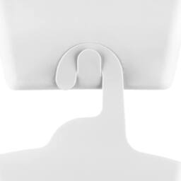 Beldray White Plastic Hanging Shower Basket Caddy Organiser - thumbnail 3