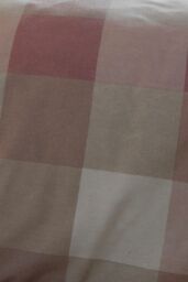 Appletree 'Ashford Check' Brushed 100% Cotton Duvet Cover Set in Natural - Size: Single - thumbnail 3