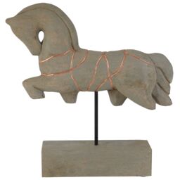 Orsina Vena Horse Sculpture in Grey - thumbnail 2