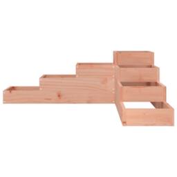 Berkfield Home Full Garden Planter 4-Tier 106x104.5x36 cm Solid Wood Douglas in Light Tan - thumbnail 4