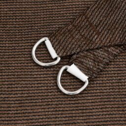 Berkfield Home Sunshade Sail 160 g/m¬≤ Brown 5x7 m HDPE - thumbnail 5