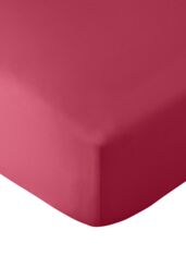 Catherine Lansfield So Soft Non Iron Fitted Sheet in Bright Pink - Size: Double Fitted - thumbnail 2