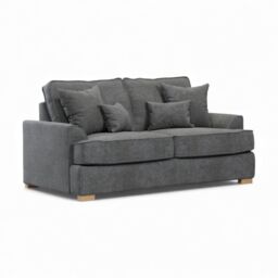 The Great Sofa Company Ophelia 2 Seater Chenille Sofa in Dark Grey - thumbnail 2