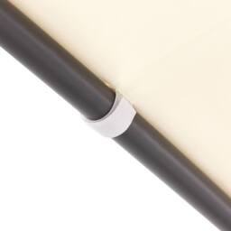Wyld and Coco Pergola Beige Polyester and Steel 305 x 305 cm - thumbnail 7