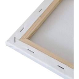 Kelvenix 24pcs BLANK PLAIN STRETCHED PAINTING ART ACRYLIC CANVAS in White - thumbnail 3