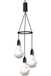 Netagon Lighting Battery Apollo 3 Drop Pendant LED Multi Coloured led Lights in Black - thumbnail 1