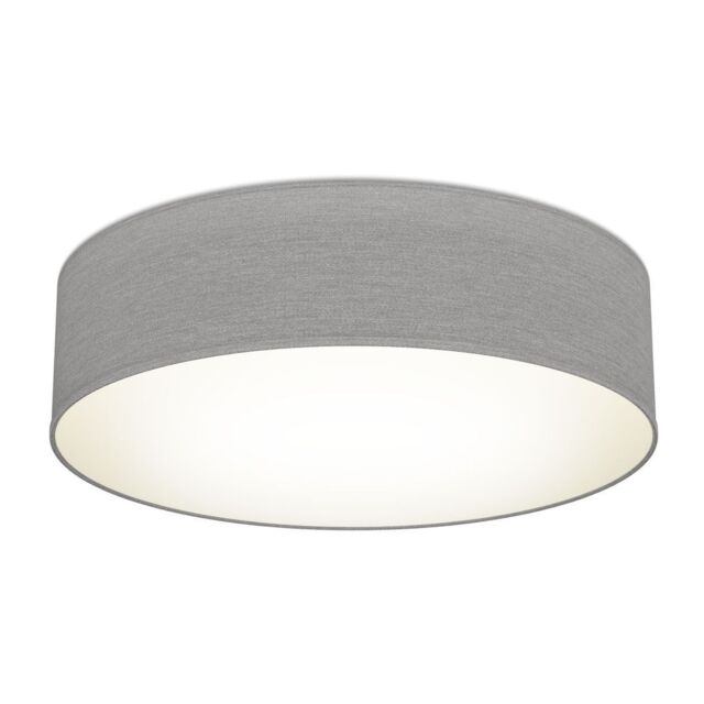 B.K.Licht Taupe 2xE27 40W Requires Bulb Ceiling Light - image 1