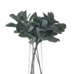 Lemon Pavilion Furniture and Decor Lambs Ear Spray Artificial Plant - Plastic - L16 x W16 x H35cm - Green - thumbnail 4