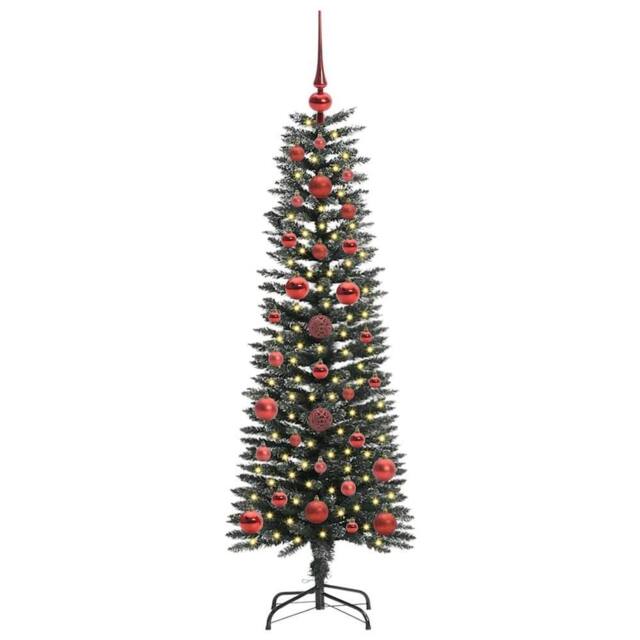 Berkfield Home Elegant Artificial Christmas Tree with Stand Green 40.5 x 40.5 x - image 1