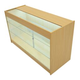 Monstershop LED Retail Shop Counter K1500 - Maple in Beige - thumbnail 8
