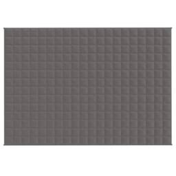 Berkfield Home Weighted Blanket Grey 140x200 cm Single 10 kg Fabric - thumbnail 3