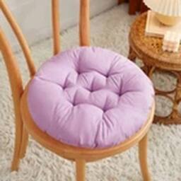 Havendro 2X Purple Round Chair Seat Pad Cushions Dining Garden Patio Pillow - thumbnail 2