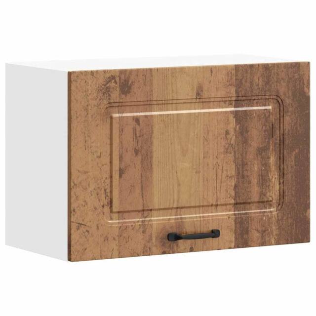 Berkfield Home Kitchen Wall Cabinet Kalmar Old Wood Engineered Wood in Brown - image 1
