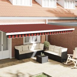 Berkfield Home Awning Valance for 5 m Frame Multicolour 4.8x0.2 m - thumbnail 1