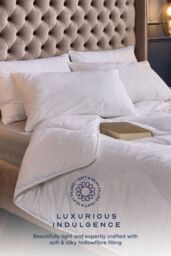 Snuggledown 4 Pack Retreat Indulgent Cotton Soft Support Pillow in White - thumbnail 4