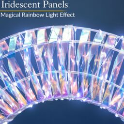 Christow Light Up Christmas Wreath Iridescent White LED Xmas Door Decoration 38cm (S) 50cm (L) - Size: Small - thumbnail 4