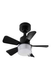 Living and Home Refined LED Ceiling Fan Light in Black - thumbnail 9