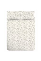 Bianca Thea Floral 200 Thread Count Cotton Reversible Duvet Cover Set in Green - Size: Double - thumbnail 5