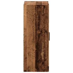 Berkfield Home Wall Mounted Cabinet Old Wood 69.5x34x90 cm Engineered Wood in Brown - thumbnail 5