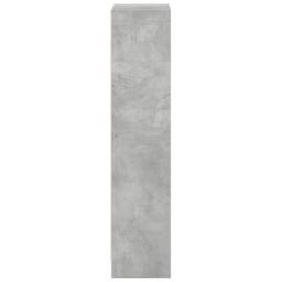 Berkfield Home Decorative Bookcase Concrete Grey 40x24x109 cm Engineered Wood - Size: 40 x 24 x 109 cm - thumbnail 5