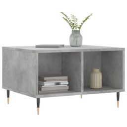 Berkfield Home Coffee Table Concrete Grey 60x50x36.5 cm Engineered Wood - thumbnail 3