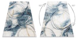 RugsX Emerald Rug in Blue - Size: 160 cm x 220 cm - thumbnail 2