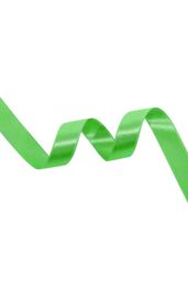 Neel Blue Double Sided Satin Polyester Ribbon Roll, 10mm x 10 Metres in Green - thumbnail 3