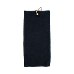 Towel City Microfibre Golf Towel in Navy - thumbnail 1
