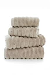 The Lyndon Company Premium Luxury Ribbleton Supersoft Cotton Bathroom Towels in Stone
