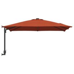 Berkfield Home Cantilever Umbrella Terracotta Polyester Large Tiltable - thumbnail 5