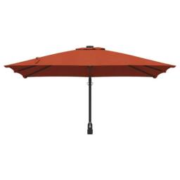 Berkfield Home Cantilever Umbrella Terracotta Polyester Large Tiltable - thumbnail 4