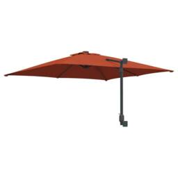 Berkfield Home Cantilever Umbrella Terracotta Polyester Large Tiltable - thumbnail 6