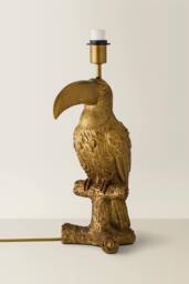 ValueLights Tuki Toucan Bird Brushed Bronze Table Lamp Base in Metallics - thumbnail 2