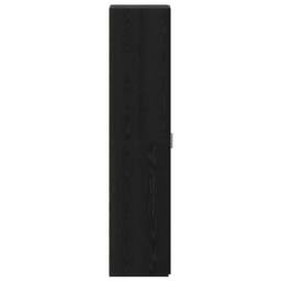 Berkfield Home Highboard Black Oak 40x42.5x185 cm Engineered Wood - thumbnail 7