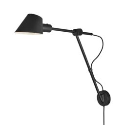 Nordlux Modern Indoor Wall Light Black Aluminium E27 On-Fixture Switch - No, IP20 - thumbnail 2