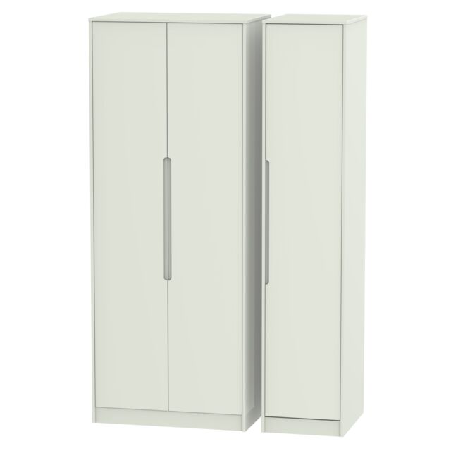 Ready Assembled 2 U Bristol 3 Door Wardrobe (Ready Assembled) in Taupe