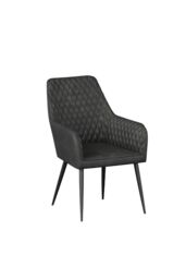 More4Homes Set Of 8 Ella Technology Fabric Dining Chair in Grey - thumbnail 2