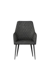 More4Homes Set Of 8 Ella Technology Fabric Dining Chair in Grey - thumbnail 3