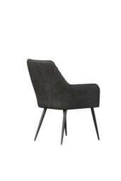 More4Homes Set Of 8 Ella Technology Fabric Dining Chair in Grey - thumbnail 5