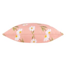 Wylder Daisies Floral Reversible Water & UV Resistant Outdoor Cushion in Pink - Size: 43 cm x 43 cm - thumbnail 4