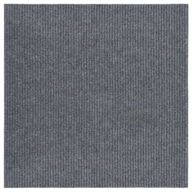 Berkfield Home Dirt Trapper Carpet Runner 100x100 cm Grey - Size: 100 cm diameter - image 1