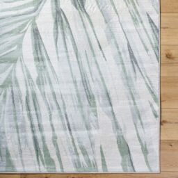 Livabliss Roma-Modern Green Grey Ivory Living Dining Bedroom Rug - Size: 200 cm x 275 cm - thumbnail 7