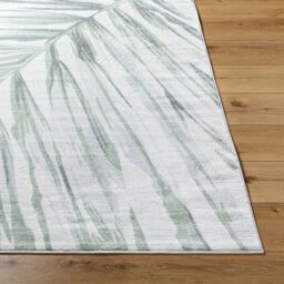 Livabliss Roma-Modern Green Grey Ivory Living Dining Bedroom Rug - Size: 200 cm x 275 cm - thumbnail 5
