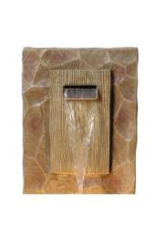 Teamson Home 81cm Spa-Style Outdoor Waterfall Fountain LED Lighting, Brown - thumbnail 7