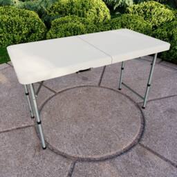 HD Designs Home Vida Folding Table in White - thumbnail 5