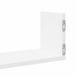 Berkfield Home Durable Wall Shelves 3 pcs White 58x18x18 cm Engineered Wood - Size: 58 x 18 x 18 cm - thumbnail 8