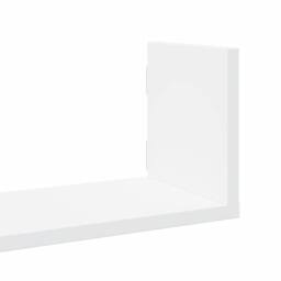 Berkfield Home Durable Wall Shelves 3 pcs White 58x18x18 cm Engineered Wood - Size: 58 x 18 x 18 cm - thumbnail 7