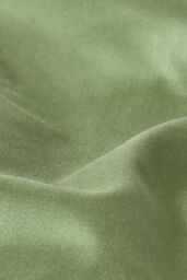 Homescapes Sateen Cotton Duvet Cover Set 400 TC in Green - Size: Super King - thumbnail 4