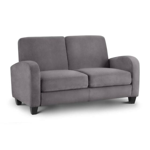 Cheshire Vivo 2 Seater Sofa in Dusk Grey Chenille in Light Grey - image 1